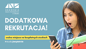 Nadal możesz zapisać się na bezpłatne studia w ANS w Elblągu!