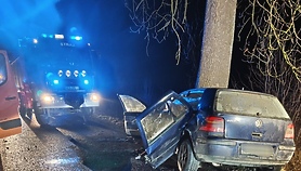 Nocna tragedia na drodze Nocna tragedia na drodze