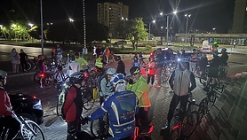 Nocny rajd otwarcia Rowerowej Stolicy Polski za nami Nocny rajd otwarcia Rowerowej Stolicy Polski za nami