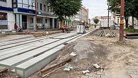 Nowe tory na 1 Maja