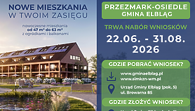 Nowoczesne i przystępne cenowo mieszkania w Gminie Elbląg. Ruszył nabór wniosków w programie SIM!