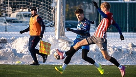 Od mrozu do bramek. Olimpia po sparingu