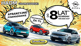 Opel HADM Gramatowski Elbląg - poznaj ofertę, sprawdź modele i skorzystaj z 8 lat ochrony