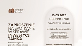 Otwarte spotkanie w sprawie inwestycji na Starym Mieście przy ul. Tamka