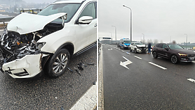 Pechowy piątek trzynastego na Węźle Wschód Pechowy piątek trzynastego na Węźle Wschód