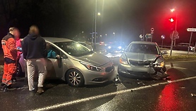 Pijany kierowca spowodował kolizję