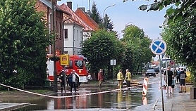 Podtopienia w Tolkmicku i gminie Rychliki