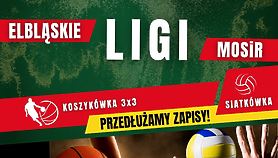 Przedłużamy zapisy do Lig MOSiR