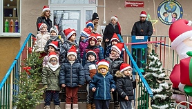 Przedszkolne kolędowanie