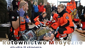 Ratownictwo medyczne II stopnia - dołącz do grona studentów AMiSNS Ratownictwo medyczne II stopnia - dołącz do grona studentów AMiSNS