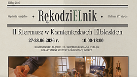 RękodziELnik - II Kiermasz w Kamieniczkach Elbląskich RękodziELnik - II Kiermasz w Kamieniczkach Elbląskich