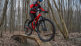 Rowerem na elbląski Bikepark Rowerem na elbląski Bikepark
