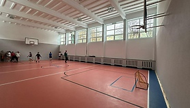 Sala sportowa w SP 12 po remoncie Sala sportowa w SP 12 po remoncie