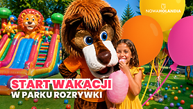 Start wakacji w Parku Rozrywki Nowa Holandia. Rodzinna przygoda czeka!