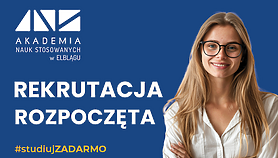 Studiuj bezpłatnie w Akademii Nauk Stosowanych w Elblągu