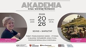 Szóste spotkanie w ramach cyklu Akademia Kina Wewnętrznego Szóste spotkanie w ramach cyklu Akademia Kina Wewnętrznego