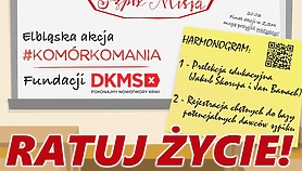 „Szpik Misja” - miejska akcja rejestracji potencjalnych dawców szpiku w elbląskich szkołach