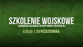Terytorialsi będą się szkolić w Elblągu