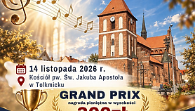 Tolkmicko zaprasza do udziału w konkursie wokalnym Cecyliada 2026