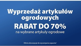 Totalna Wyprzedaż Ogrodowa! Ostatnia szansa na meble i dodatki w super cenach Totalna Wyprzedaż Ogrodowa! Ostatnia szansa na meble i dodatki w super cenach