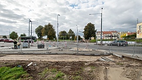Trwają prace na Dąbka-Piłsudskiego. Kiedy koniec?
