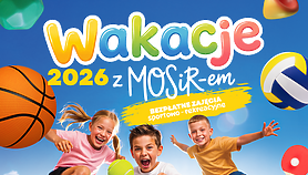 Wakacje z MOSiR-em 2026. Harmonogram letnich atrakcji