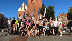 Wakacyjna zumba na Placu Katedralnym