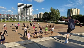 Wakacyjna Zumba w plenerze