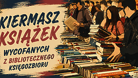 Wakacyjny kiermasz książek w bibliotece Wakacyjny kiermasz książek w bibliotece