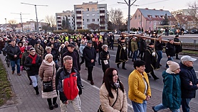 Wierni przeszli przez miasto