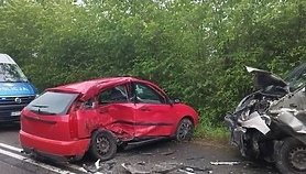Wypadek między Rubnem a Jagodnem