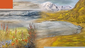 „Z tęsknoty za latem - pejzaże olejne na płótnie” - wystawa malarska Kazimierza Stanisława...