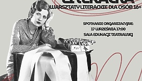 Zapraszamy na warsztaty literackie