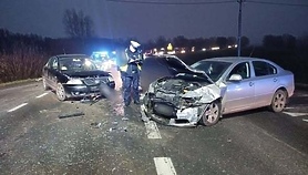 Zderzenie w Szopach Zderzenie w Szopach