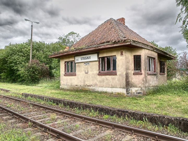 At the railway station - wschodnie rubieże UE