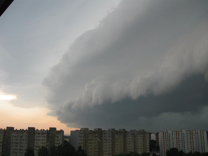 burza nad Elblągiem