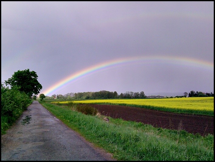 Tęcza w Cieplicach (Czerwiec 2011)