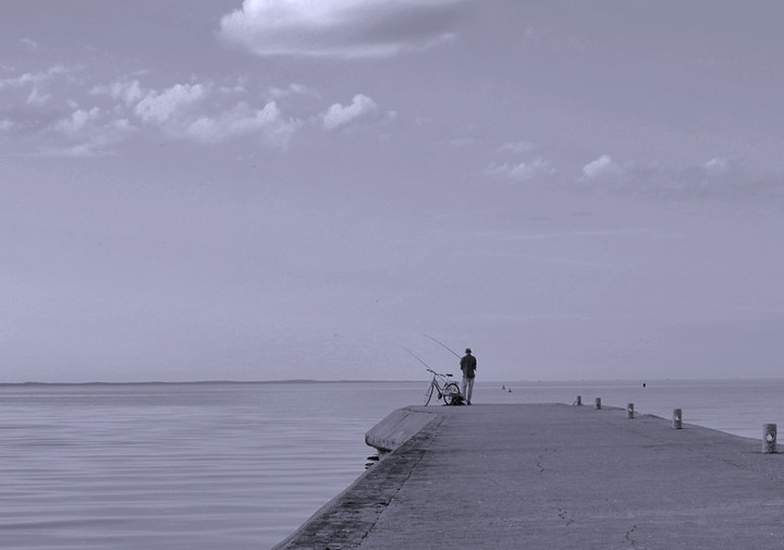 Frombork-molo. W jeden z letnich dni (Sierpień 2011)