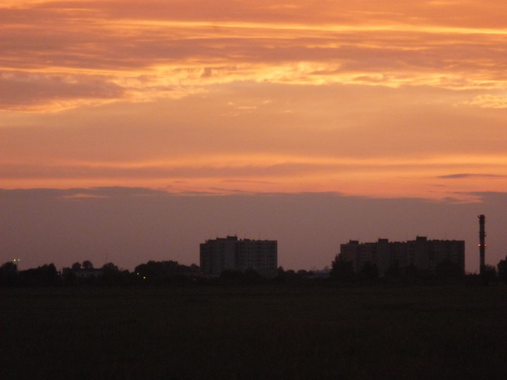 widoki z elbląskiego lotniska (Sierpień 2011)