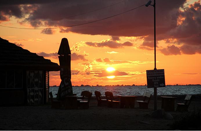 Plaża o zachodzie słońca (Wrzesień 2011)