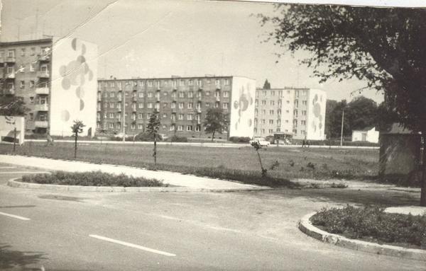 Widok na ul.Mickiewicza (1982r)