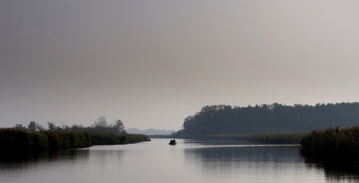 Wędkarze na jez. Drużno (Grudzień 2011)