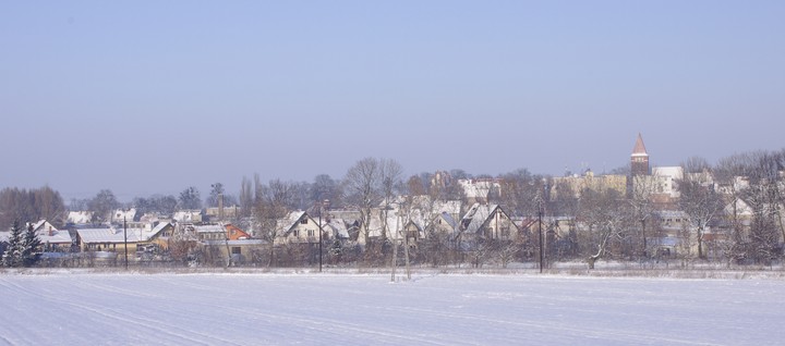 Pasłęk w zimowym letargu. (Styczeń 2012)