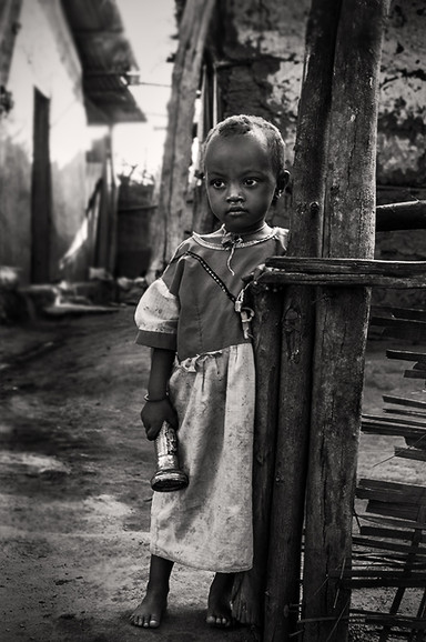 Etiopia-dziewczynka z Omorate (Sierpień 2012)