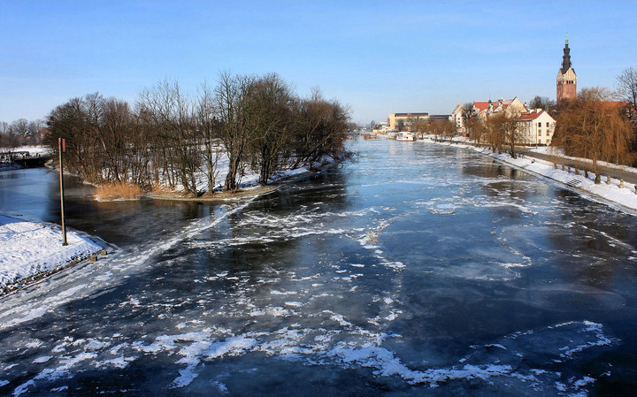 Rzeka Elbląg (Styczeń 2013)