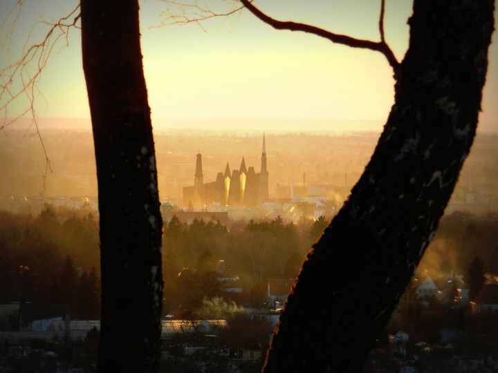 Elbląg, wieczorowo Elbląg (Marzec 2013)