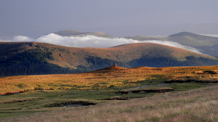 WIDOK Z NAMIOTU - Rumunia