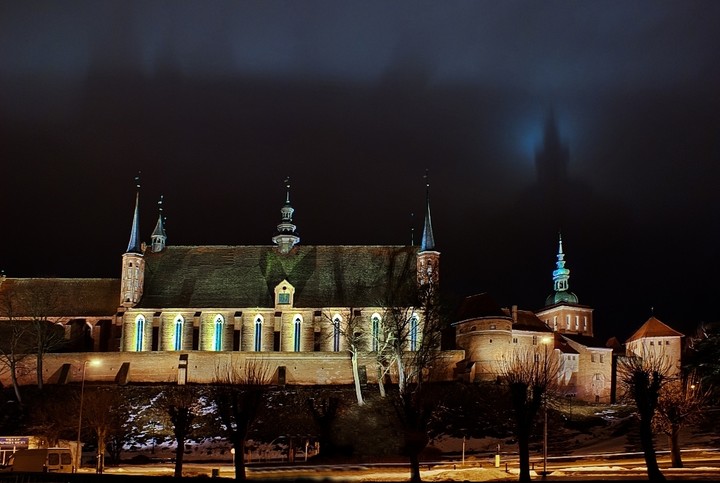 Wzgórze Katedralne nocą (Grudzień 2013)