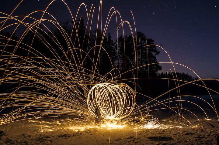 Ognisty fireshow - Jelenia Dolina (Luty 2014)