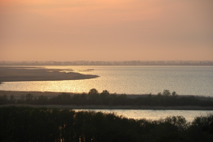 Widok na Zalew Wiślany (Kwiecień 2014)